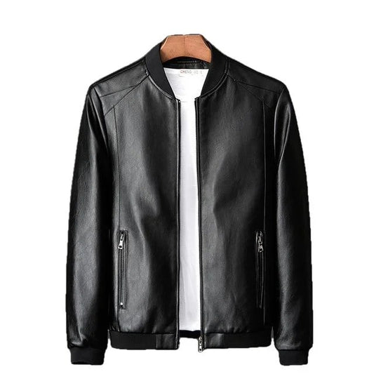 American Abraham Lincoln Freedom Printed Real Leather Jacket