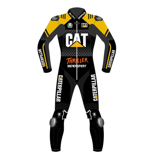 Jack Miller Caterpillar Thriller Leather Race Suit