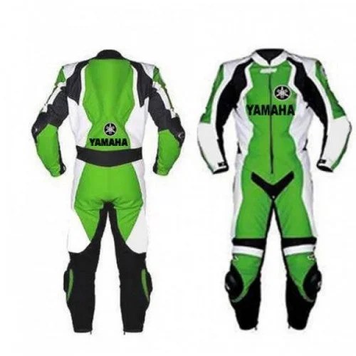 YAMAHA MEN MOTORCYCLE LEATHER RACING SUIT - XXXXL
